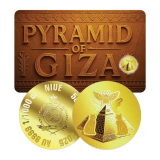 Moneta d'Oro Piramide di Giza
