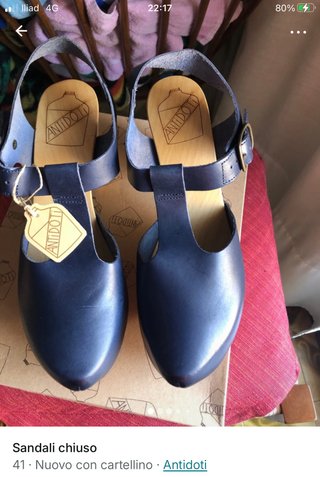 Sandali chiusi Antidoti donna n.41