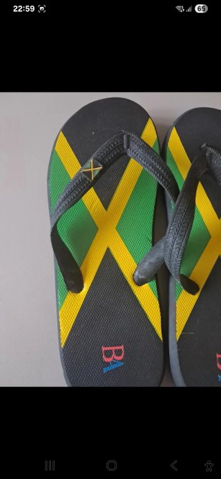 Chancletas Talla 38 Bandera Jamaica