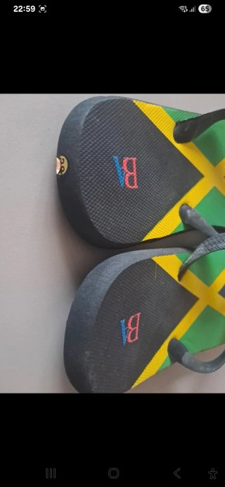 Chancletas Talla 38 Bandera Jamaica