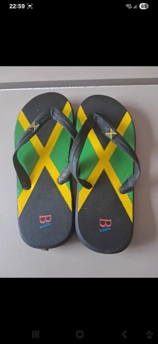 Chancletas Talla 38 Bandera Jamaica