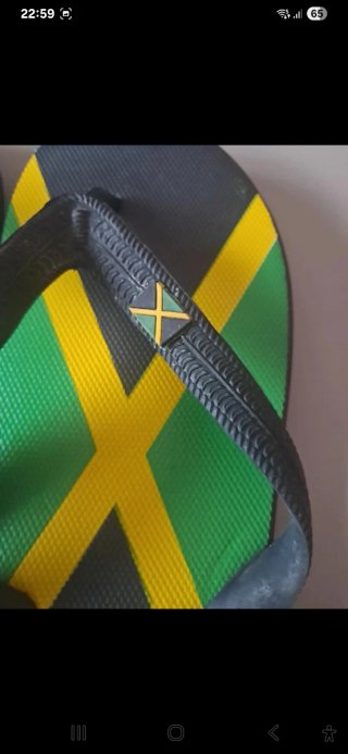 Chancletas Talla 38 Bandera Jamaica
