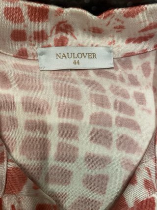 Jersey Naulover estampado rosa y blanco