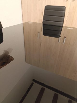 Mesa y 4 Sillas Comedor Cristal Negro