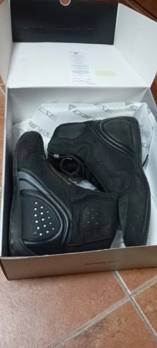 Botas de moto Dainese hombre negras