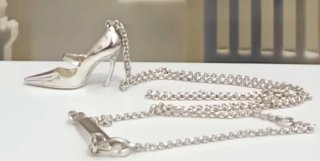 Colgante Tous Manolo Blahnik Plata
