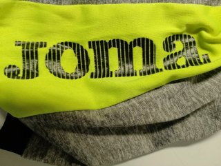 Camiseta Joma Gris y Verde Talla XS
