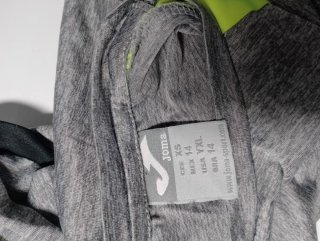 Camiseta Joma Gris y Verde Talla XS