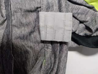 Camiseta Joma Gris y Verde Talla XS