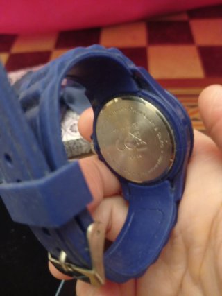 Reloj azul deportivo