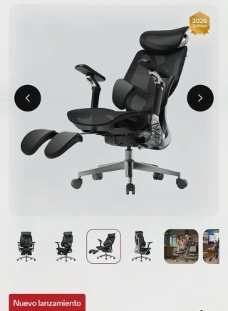 HBADA Silla E3 Pro Edición 2026 con reposapies