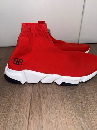 Zapatillas Balenciaga Speed Rojas Talla 43