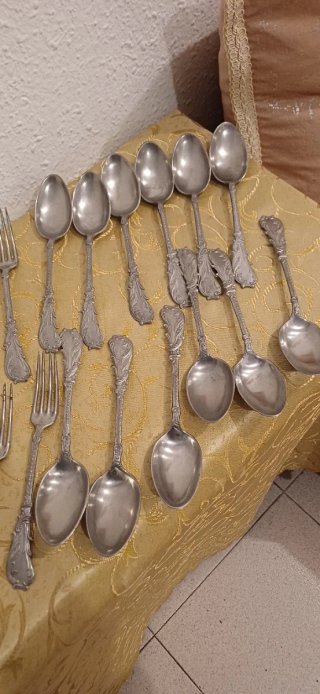 Juego de cubiertos de mesa de 24 piezas
