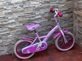 Bicicleta Infantil Hello Kitty Rosa