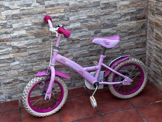 Bicicleta Infantil Hello Kitty Rosa