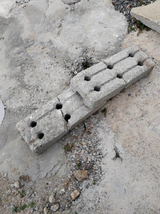 Valla de obra metálica