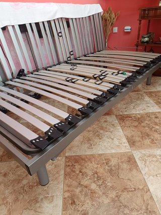 Somier Articulado Metálico y Madera