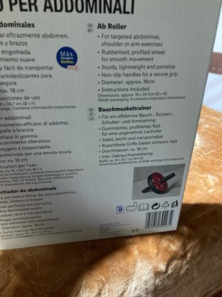 Rodillo Abdominal Fitness