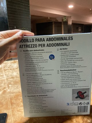 Rodillo Abdominal Fitness