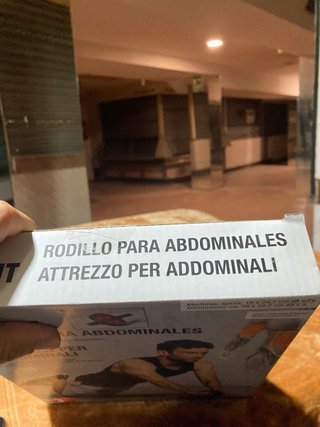 Rodillo Abdominal Fitness