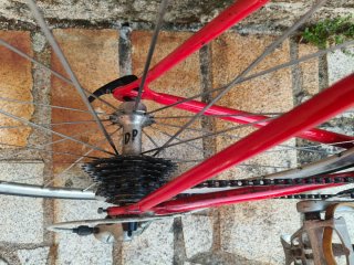 Bicicleta de carretera Zeus Z-4105 Roja