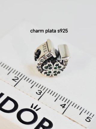 Charm Trébol Plata S925