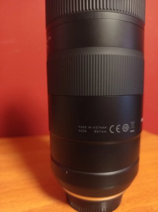 Tamron 70-210mm F/4 Di VC USD Objetivo congarantia