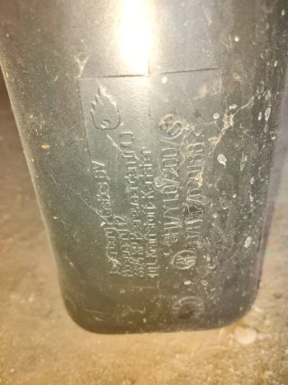 Garrafa de gasolina 10L con tubo