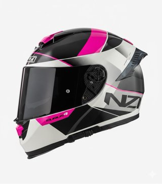 Casco NZI Eurus 4 Advant Bianco Rosa