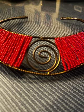 Collar artesanal Los Caños étnico boho UNICO