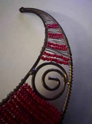 Collar artesanal Los Caños étnico boho UNICO