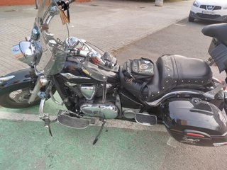 Moto Cruiser Negra