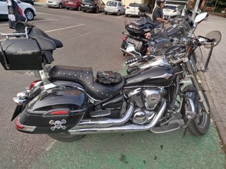Moto Cruiser Negra