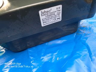 Filtro Profesional Acuario Jebao 1300F