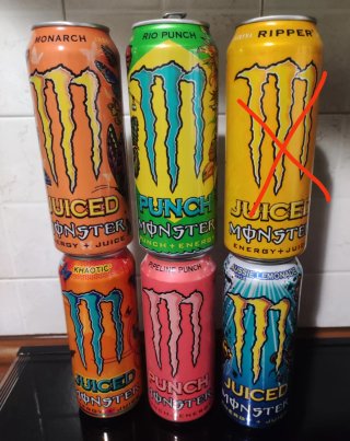 Lattine Monster Vuote per Collezione