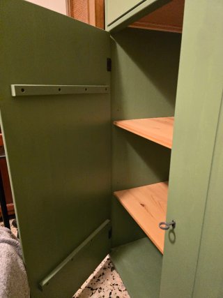 Mueble Ikea Madera Verde y Marrón