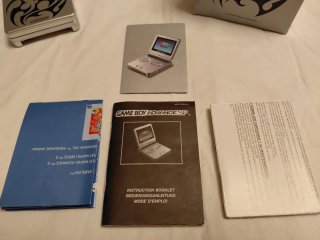 Game Boy Advance SP Tribal Edition Box Manual