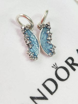 Charm colgante Mariposa que se divide Pandora
