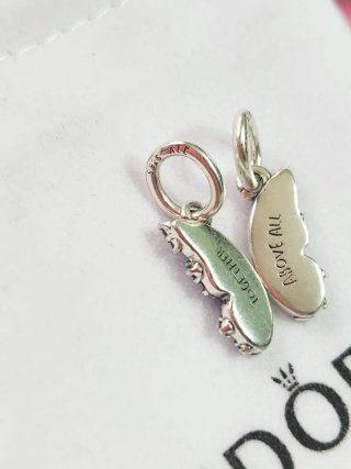 Charm colgante Mariposa que se divide Pandora
