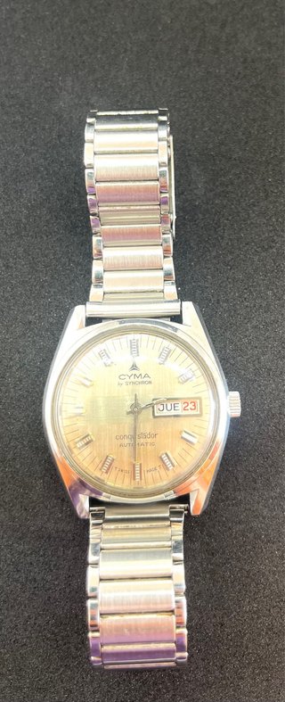 Cyma Conquistador Automatic Swiss Made – Vintage