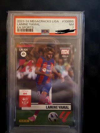 Lamine Yamal 108bis PSA 7 Megacracks Liga