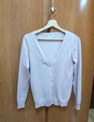 Cárdigan Fórmula Joven Rosa Talla M