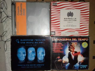 Más de 20 discos CD Música Electrónica Dance,house