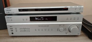 Amplificador Sony Home Cinema Plata