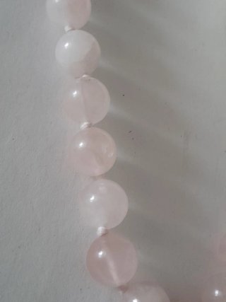 Lote 3 collares perlas y lazo