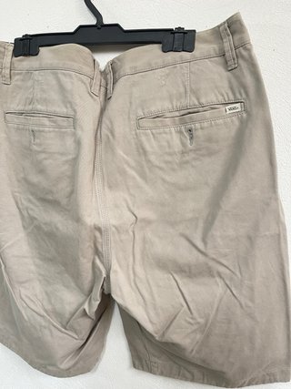 Pantalón Bermuda Chino Hombre Camel Beige 34 vans