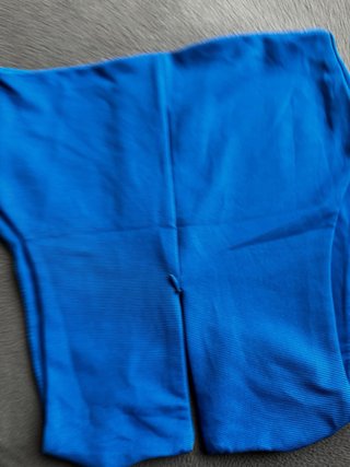 Top Zara azul