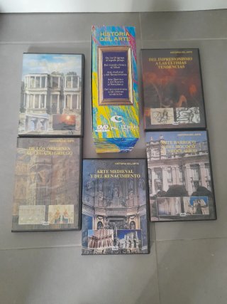 Colección Historia del Arte - 5 DVDs