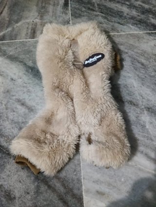 Abbigliamento per cani DaDaGou beige/marrone