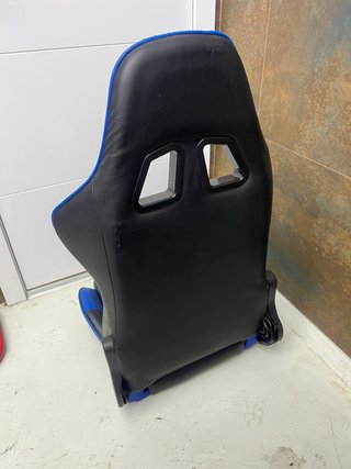 Silla deportiva gamer. Baquet,  semibaquet coche